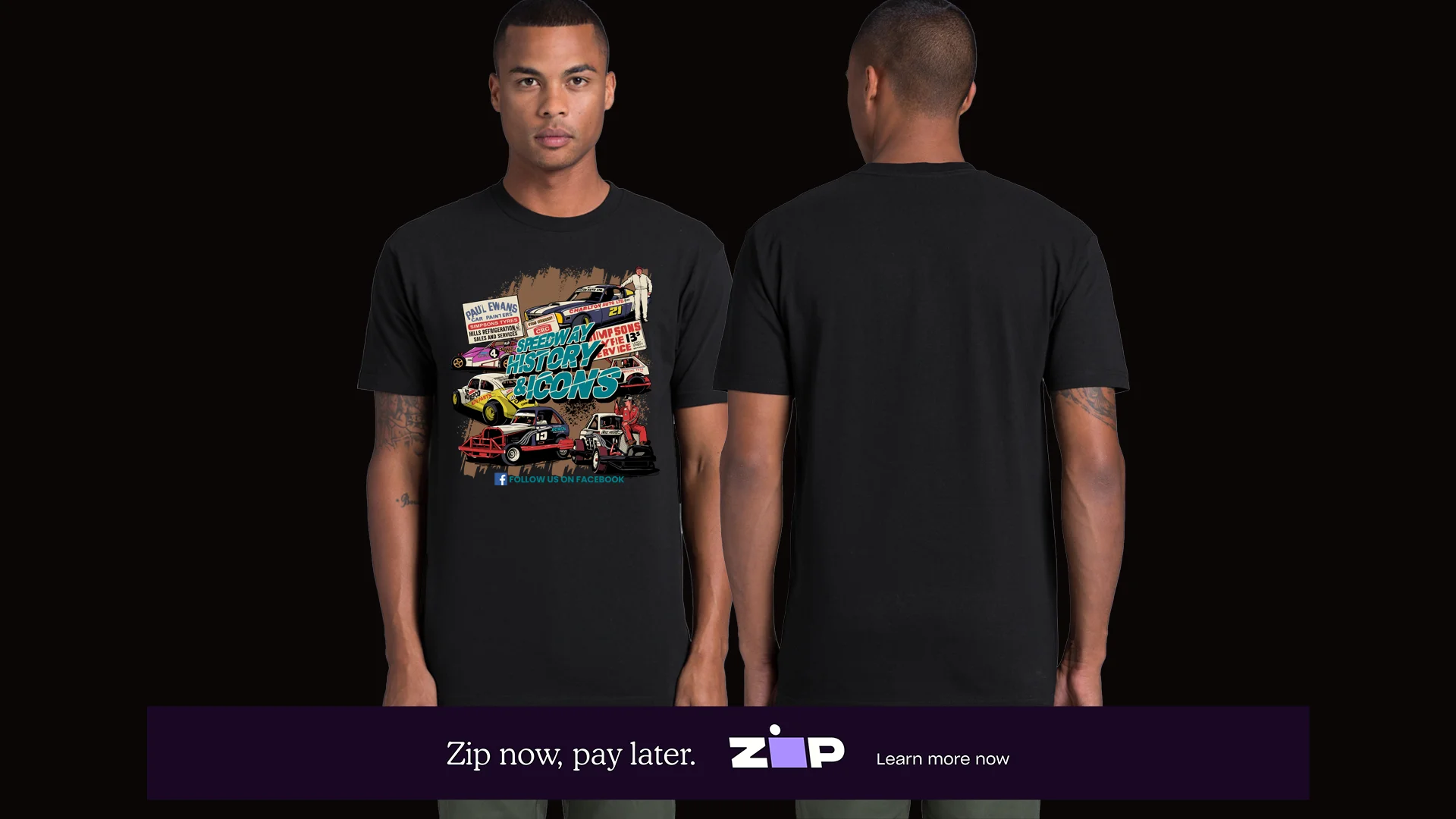 Mens Speedway History and Icons Tee