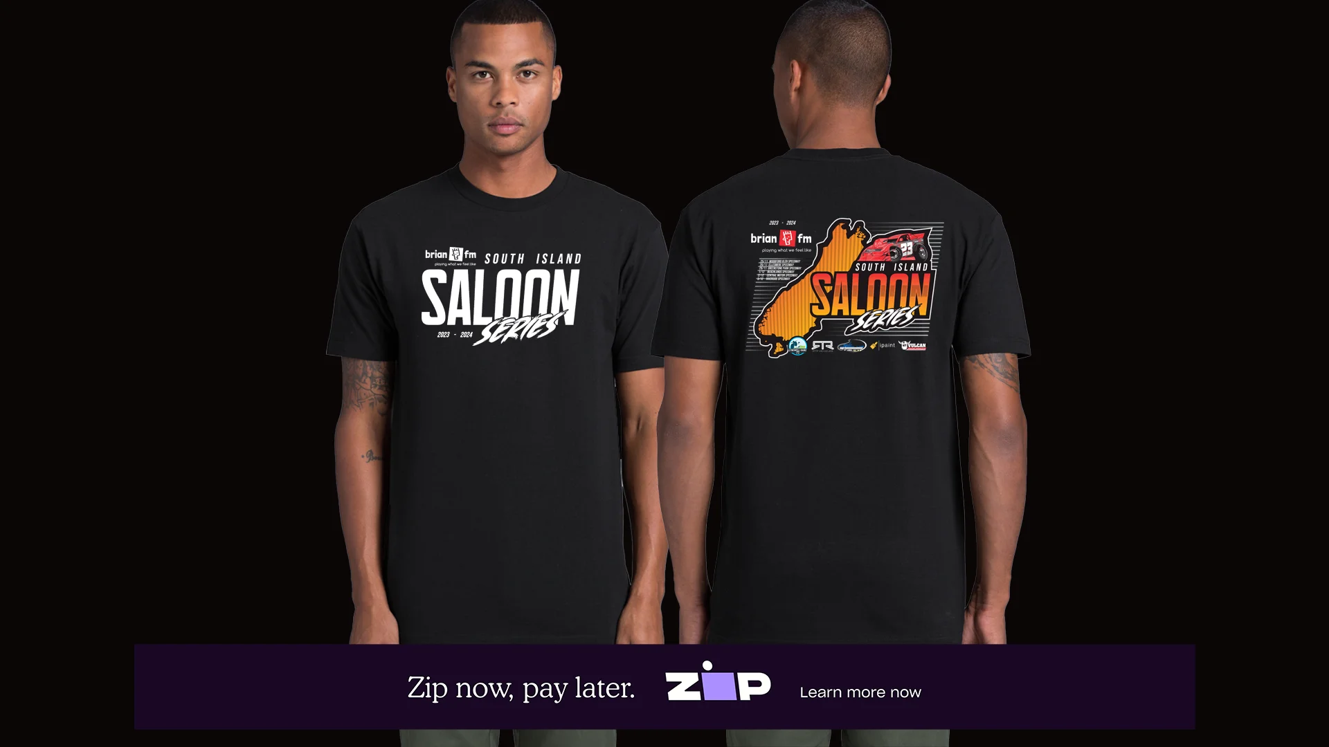 Mens Brian FM South Island saloon series Tee