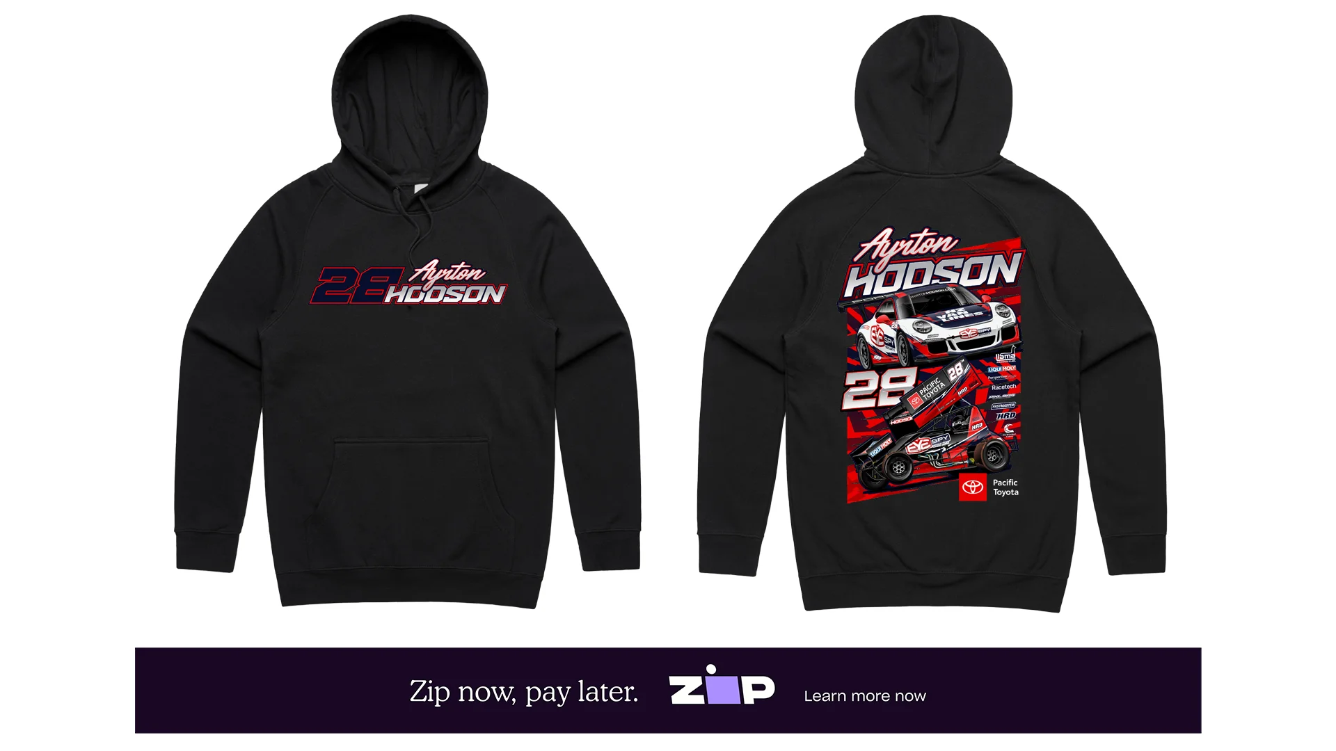 Mens Ayrton Hodson Racing Hoodie