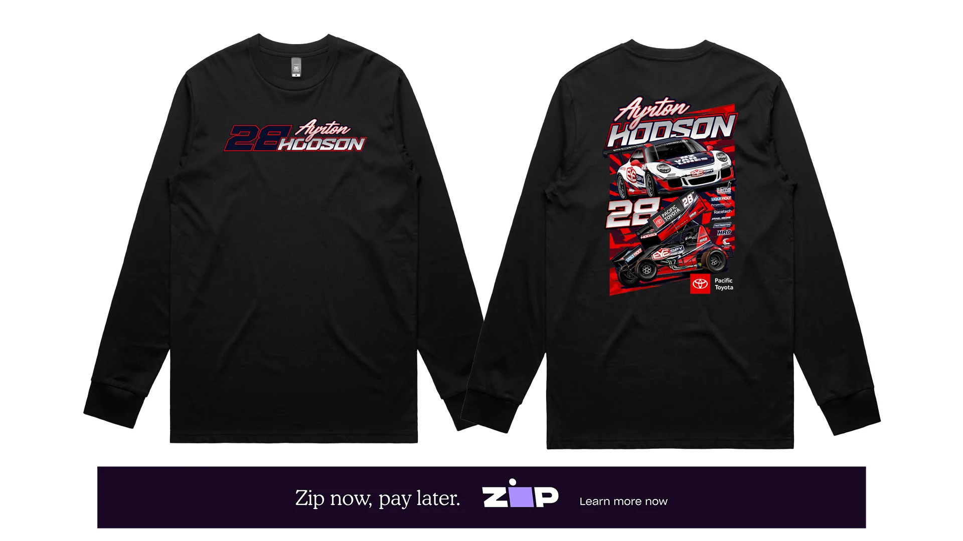 Mens Ayrton Hodson Racing Longsleeve Tee
