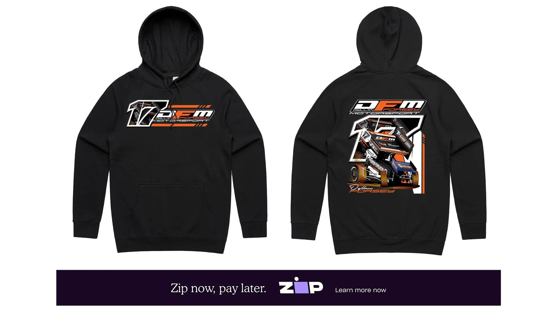 Mens Dyllan Forsey Motorsport Hoodie