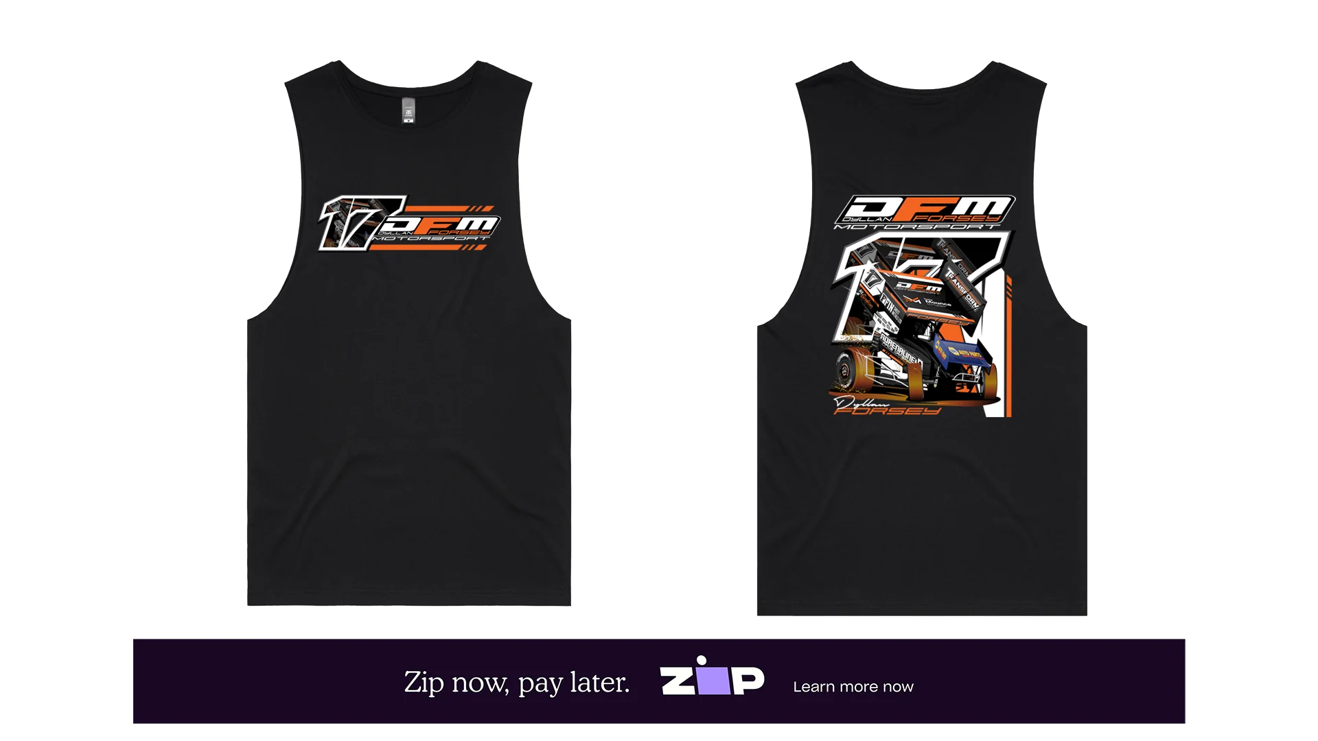 Mens Dyllan Forsey Motorsport Tank