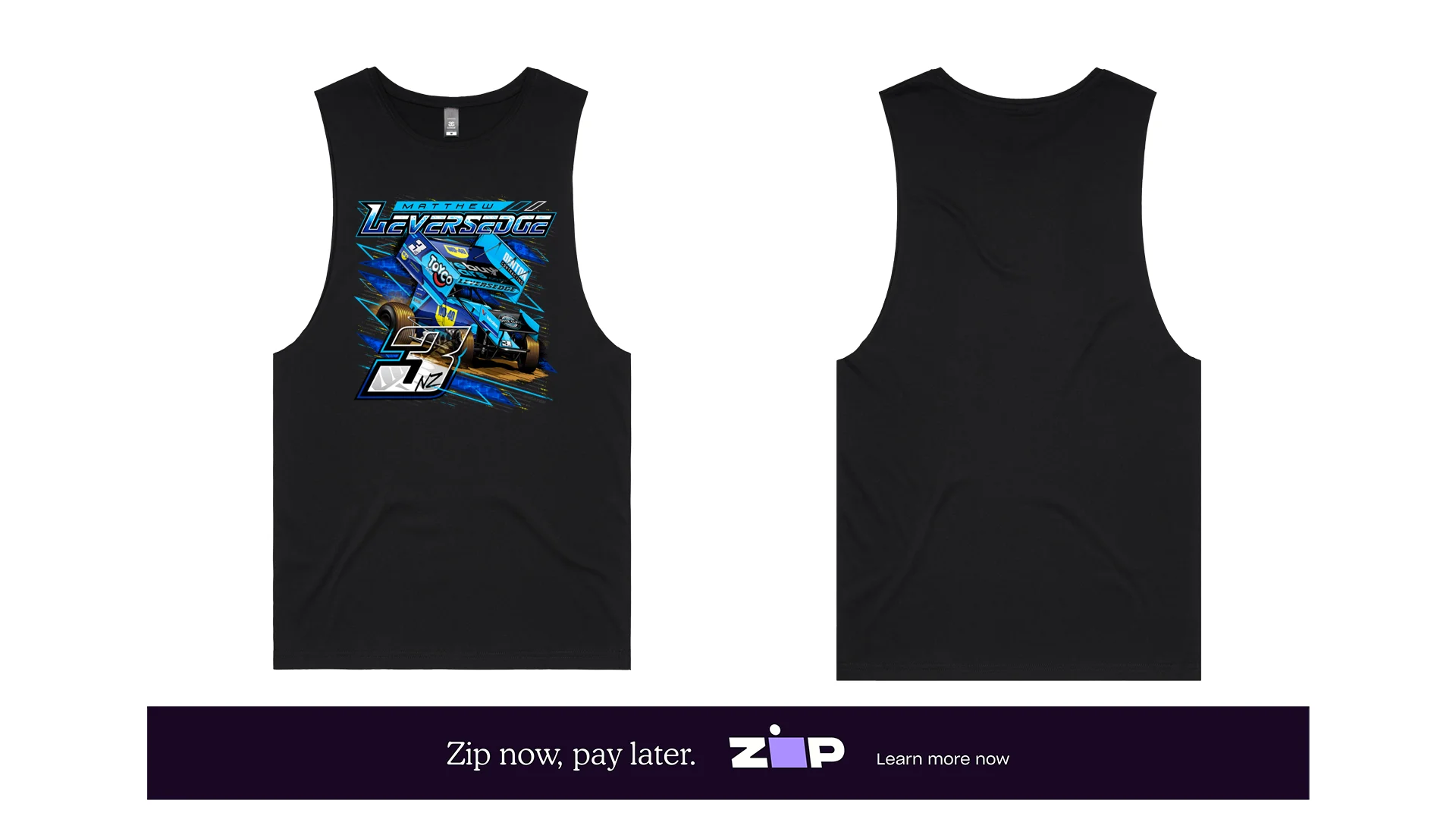 Mens Matthew Leversedge Motorsport Tank