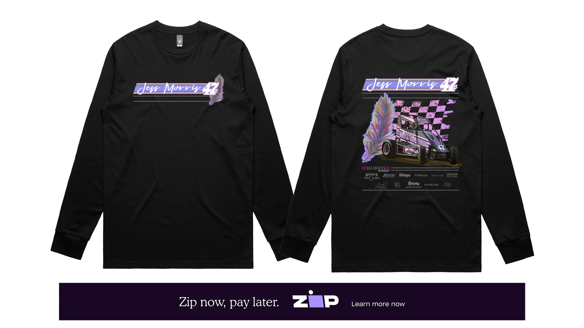 Womens Morris Motorsport Longsleeve Tee
