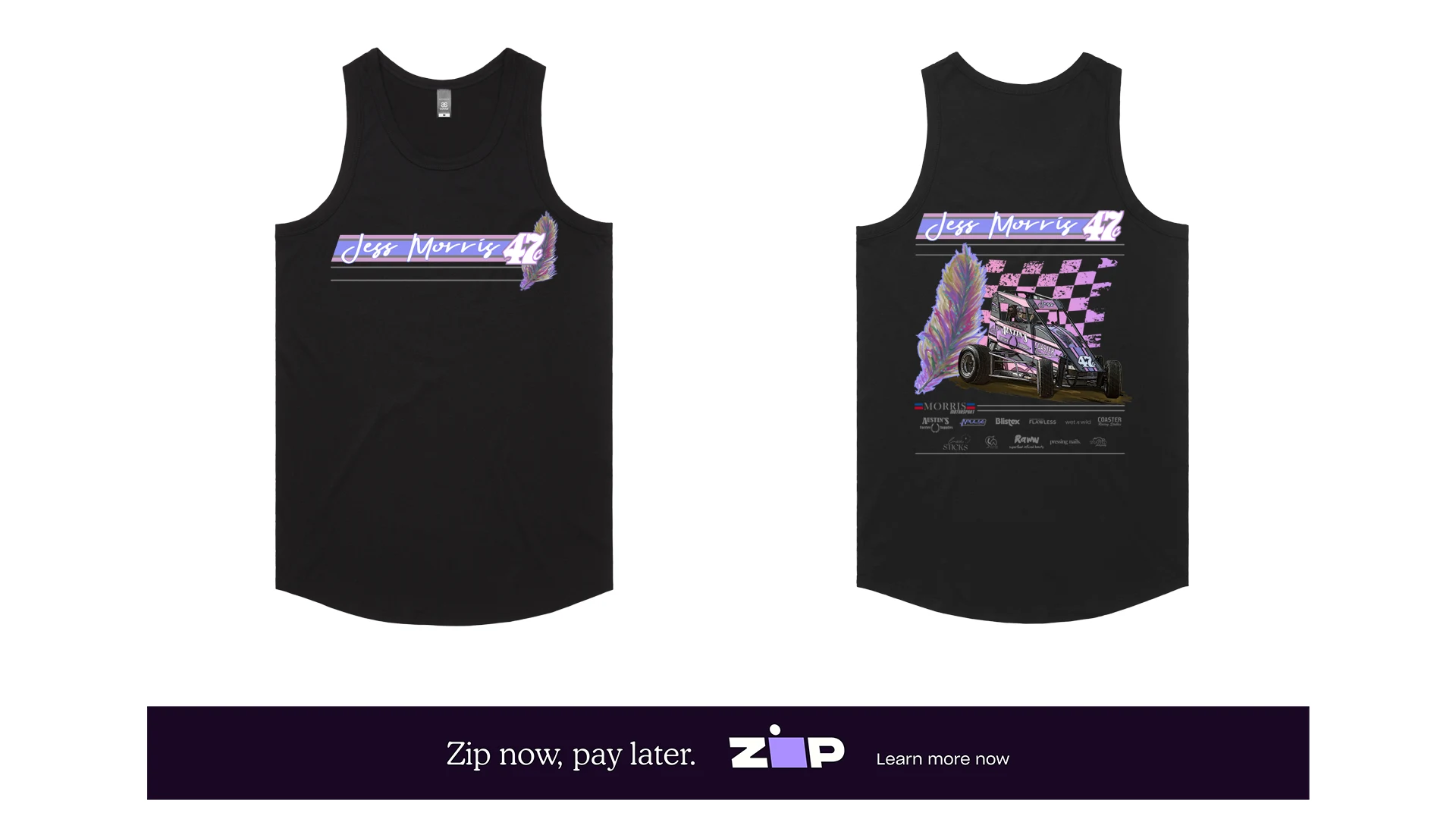 Womens Morris Motorsport Singlet
