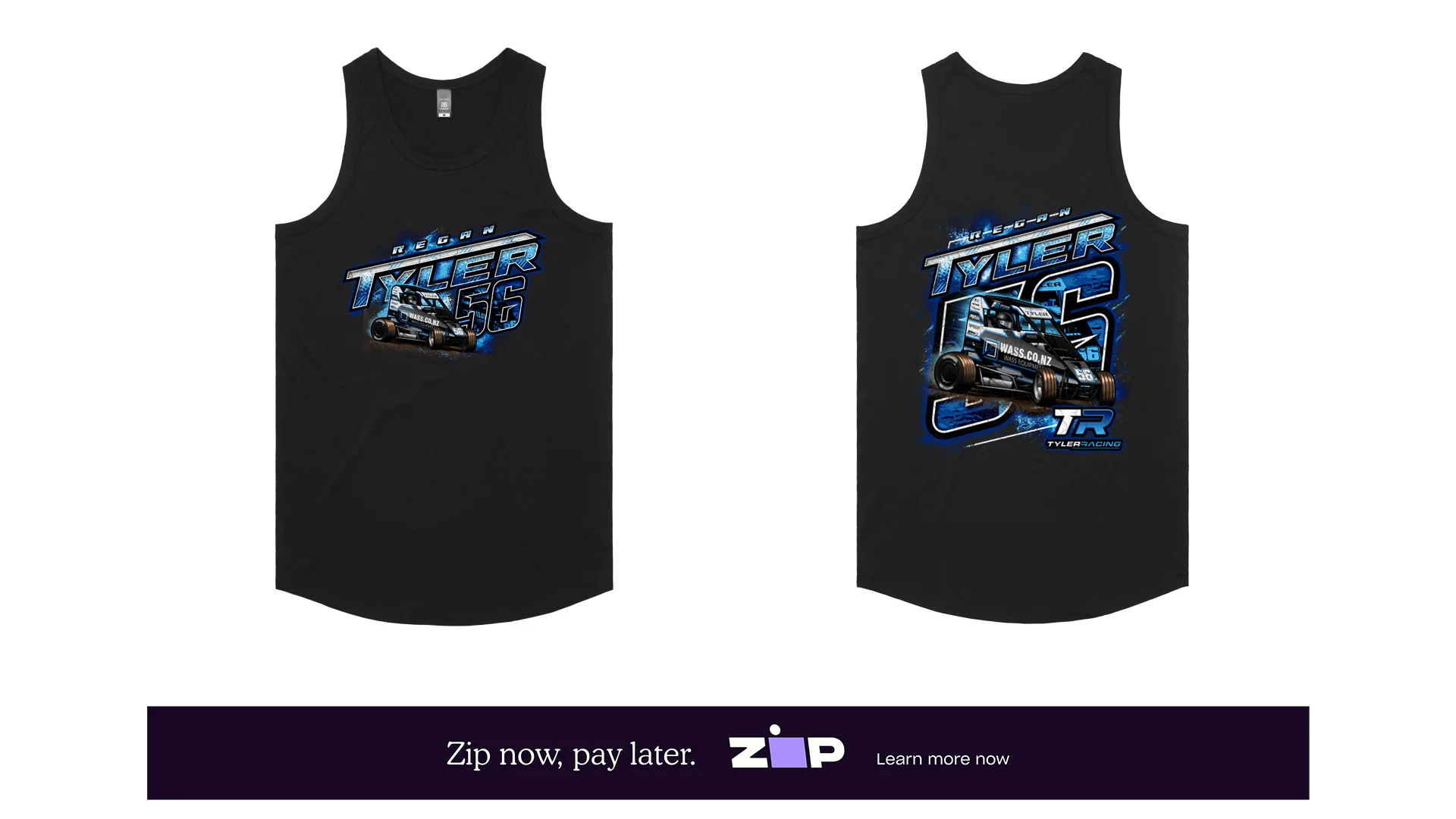 Kids Tyler Racing Singlet
