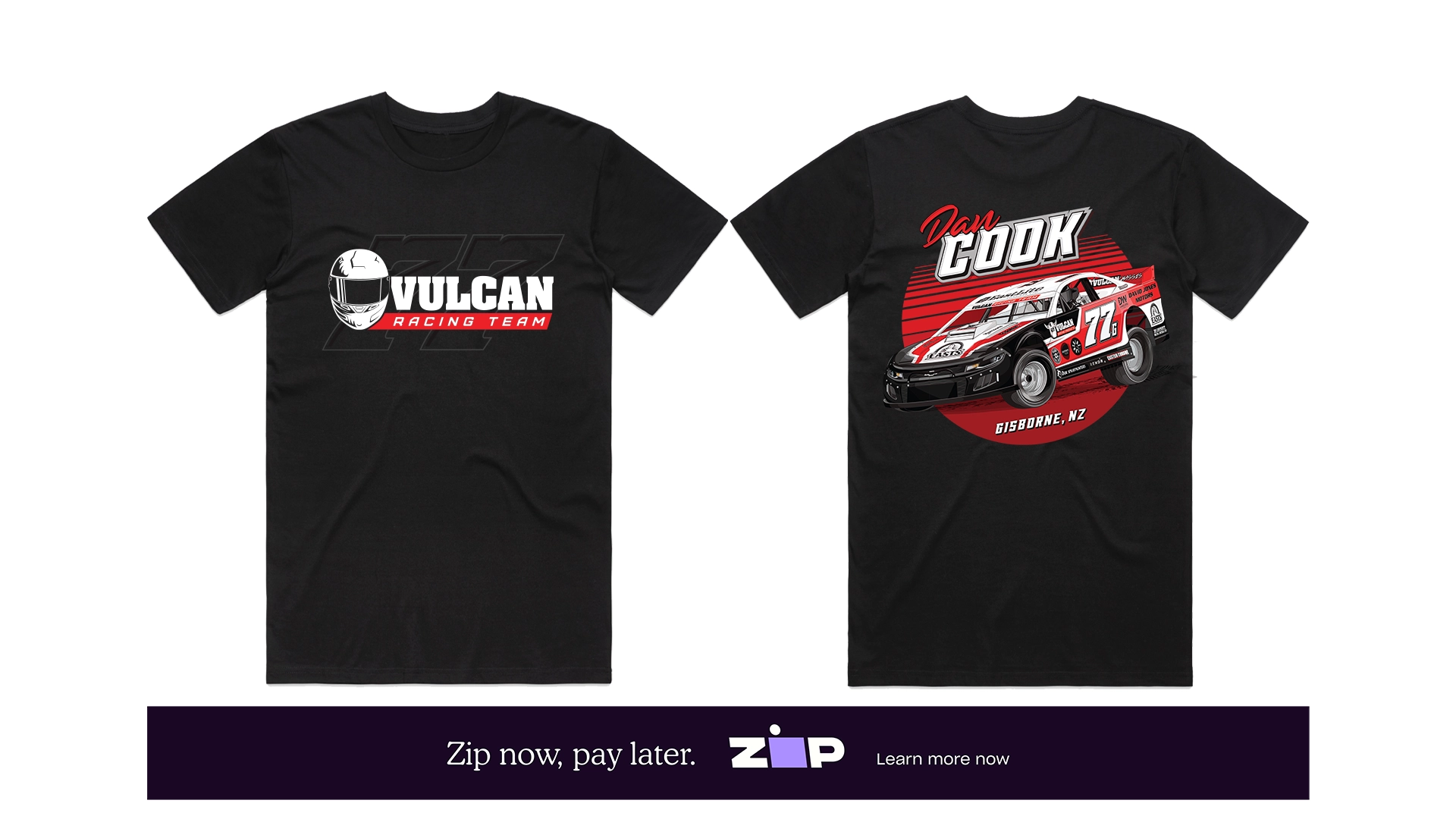 Mens Vulcan Racing Team Tee
