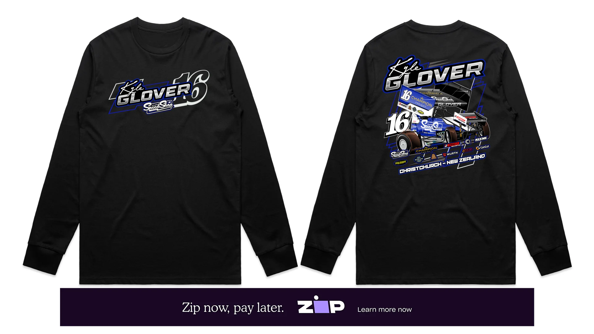 Mens Kyle Glover Racing Longsleeve Tee
