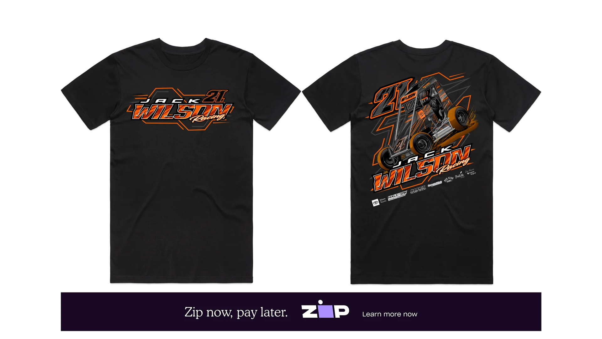 Mens Jack Wilson Racing Tee