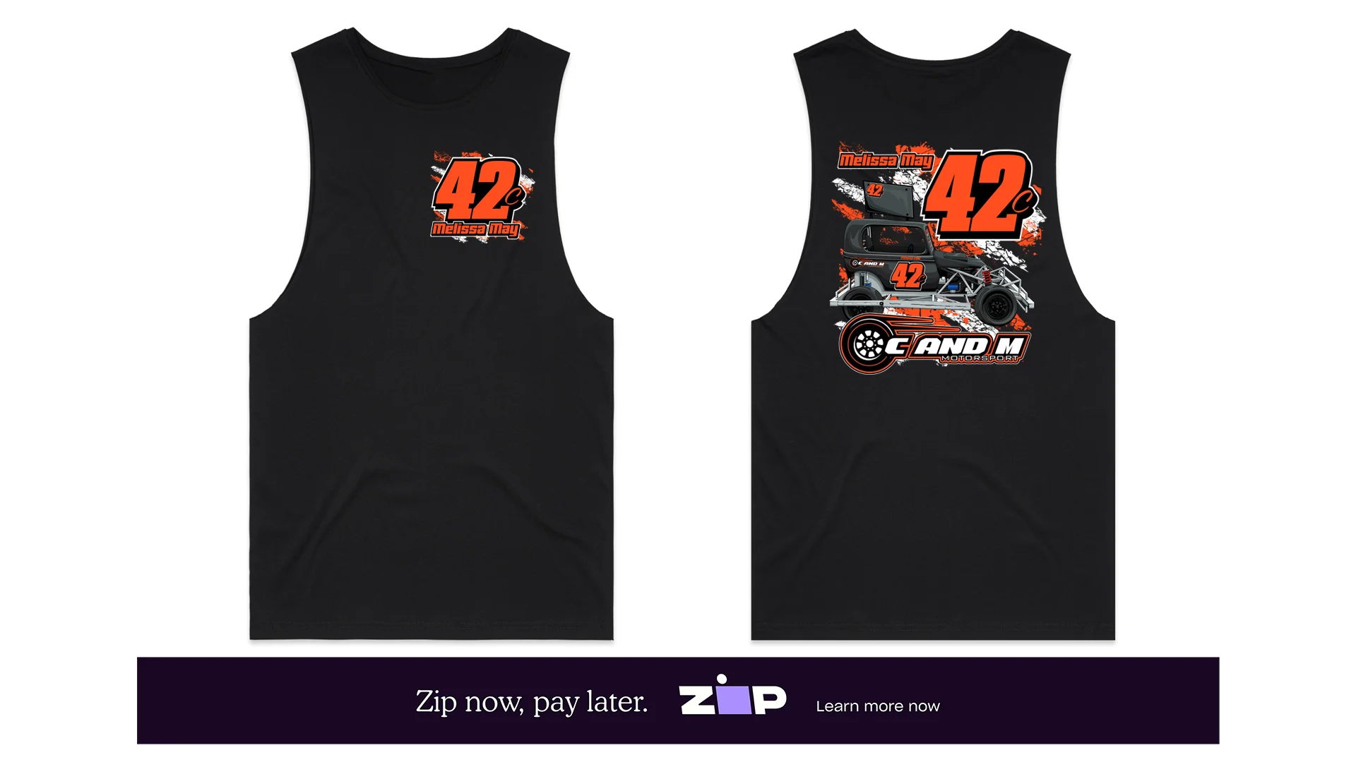 Mens C AND M Motorsport Tank