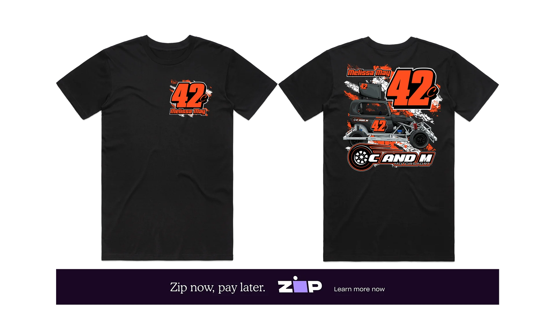 Mens C AND M Motorsport Tee
