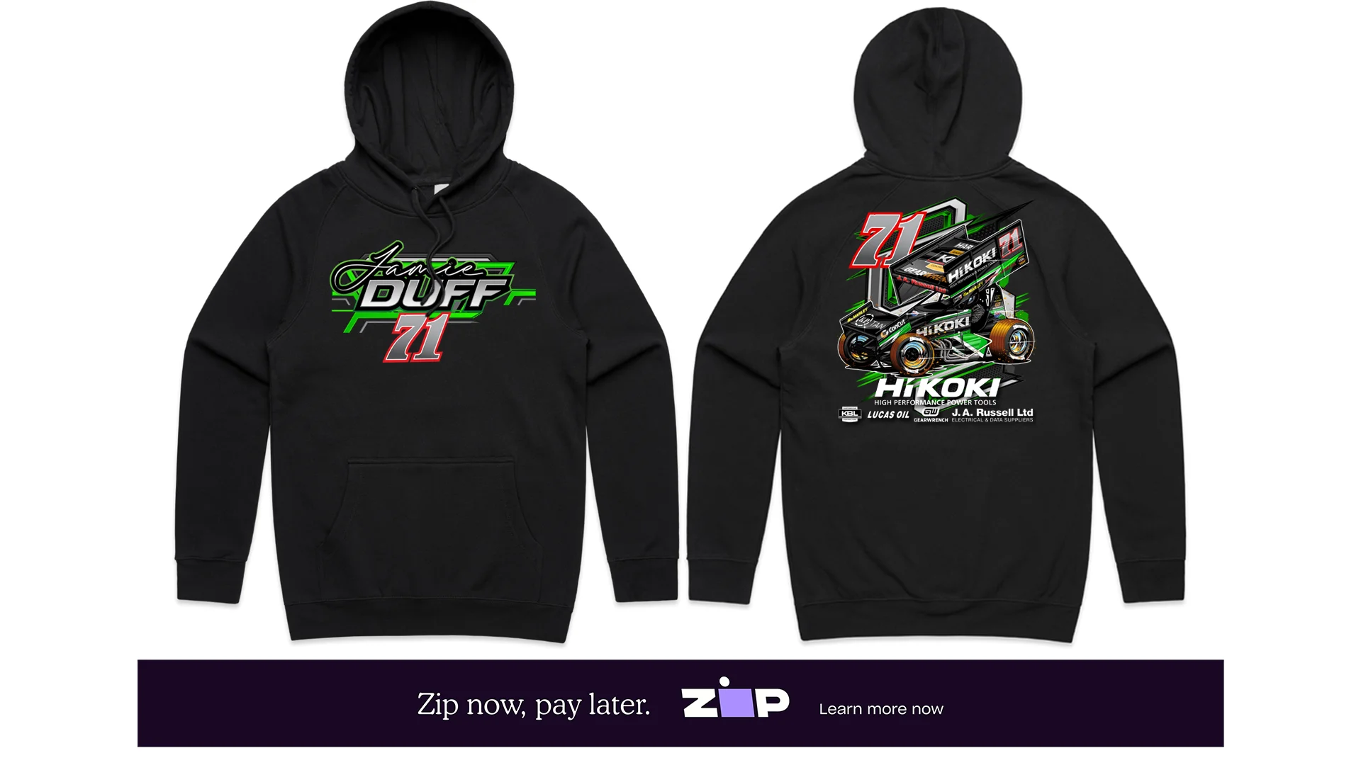 Mens Jamie Duff 71 Hoodie