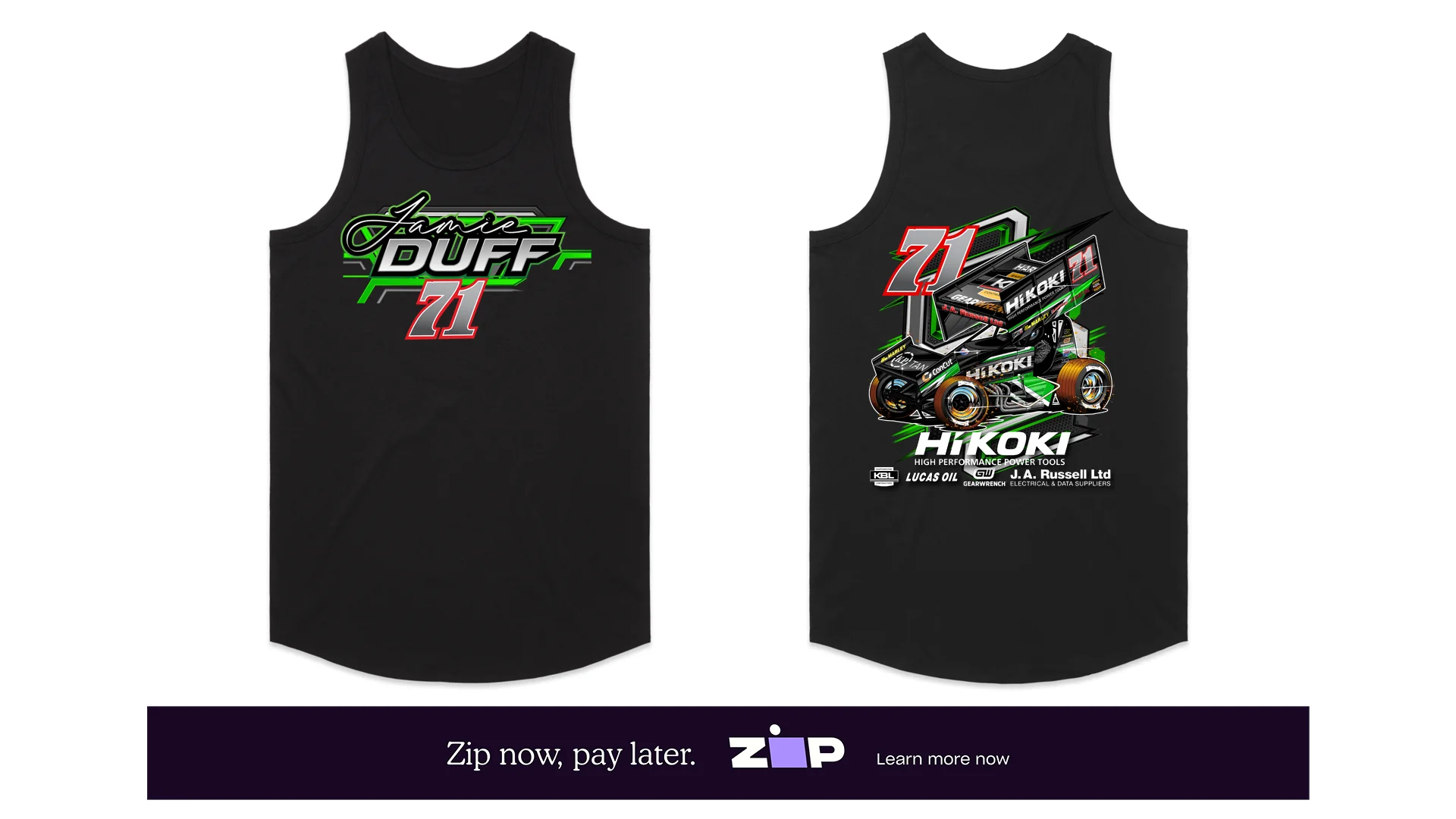Mens Jamie Duff 71 Singlet