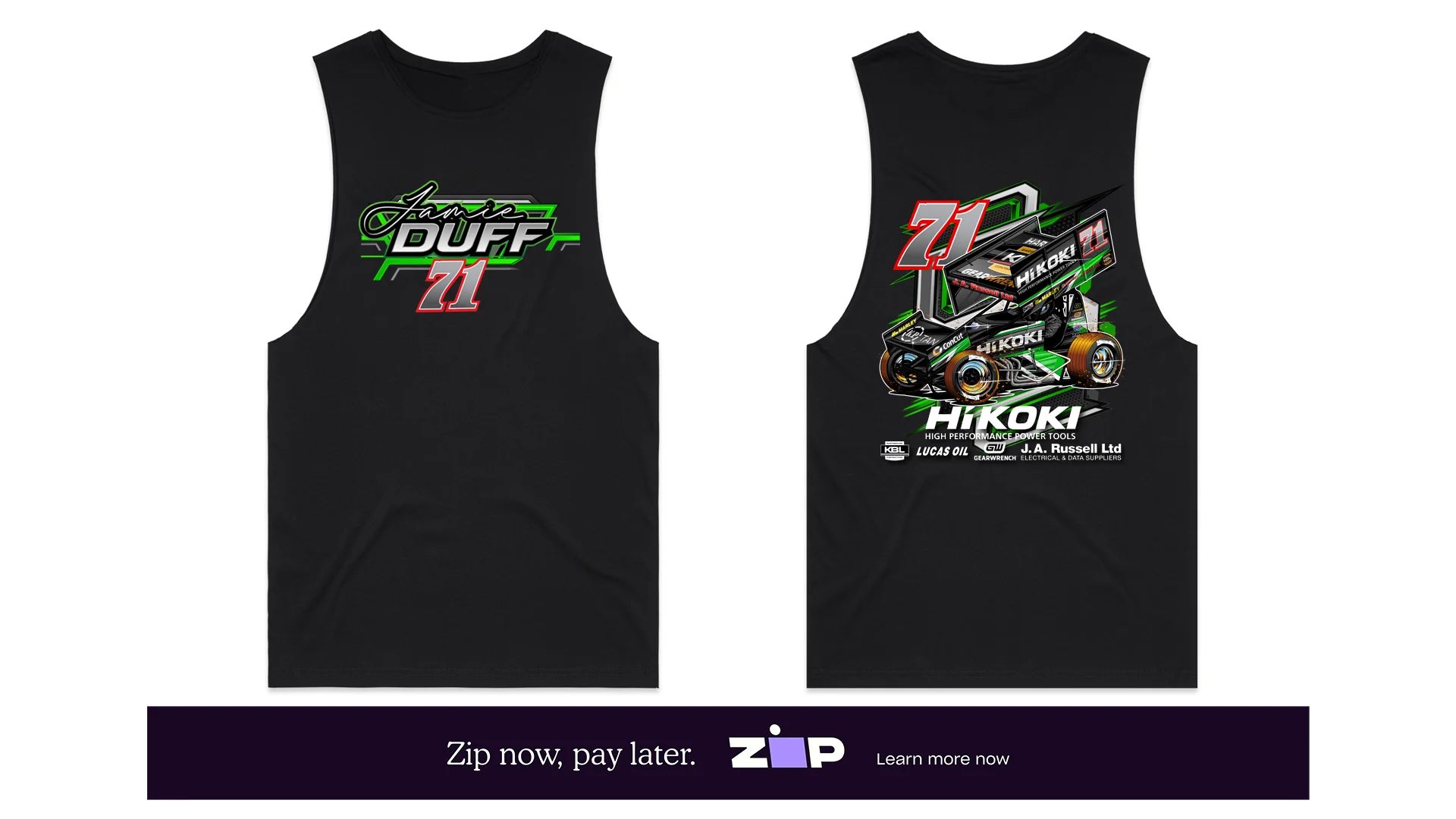 Mens Jamie Duff 71 Tank