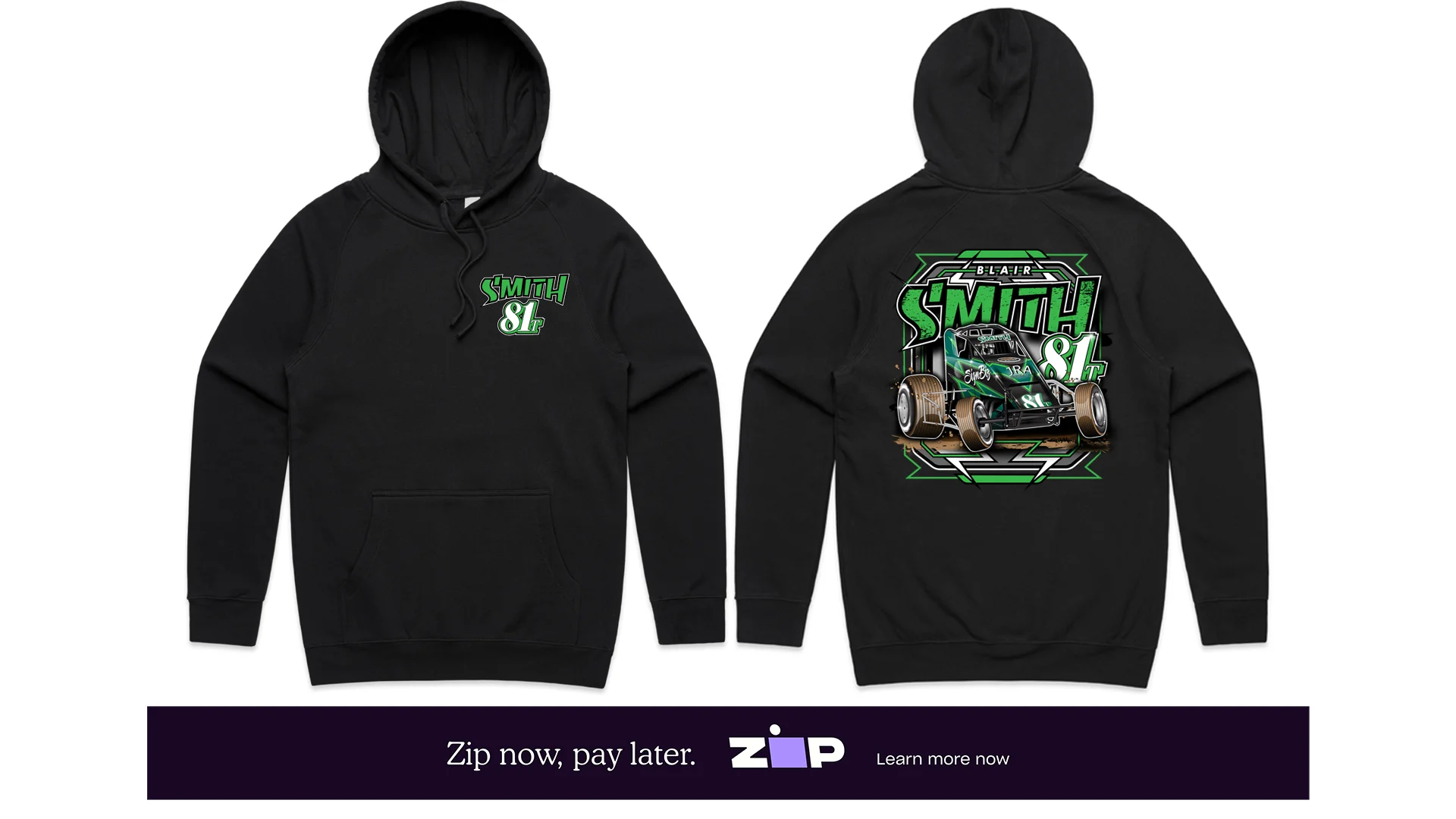 Mens Blair Smith 81T Racing Hoodie