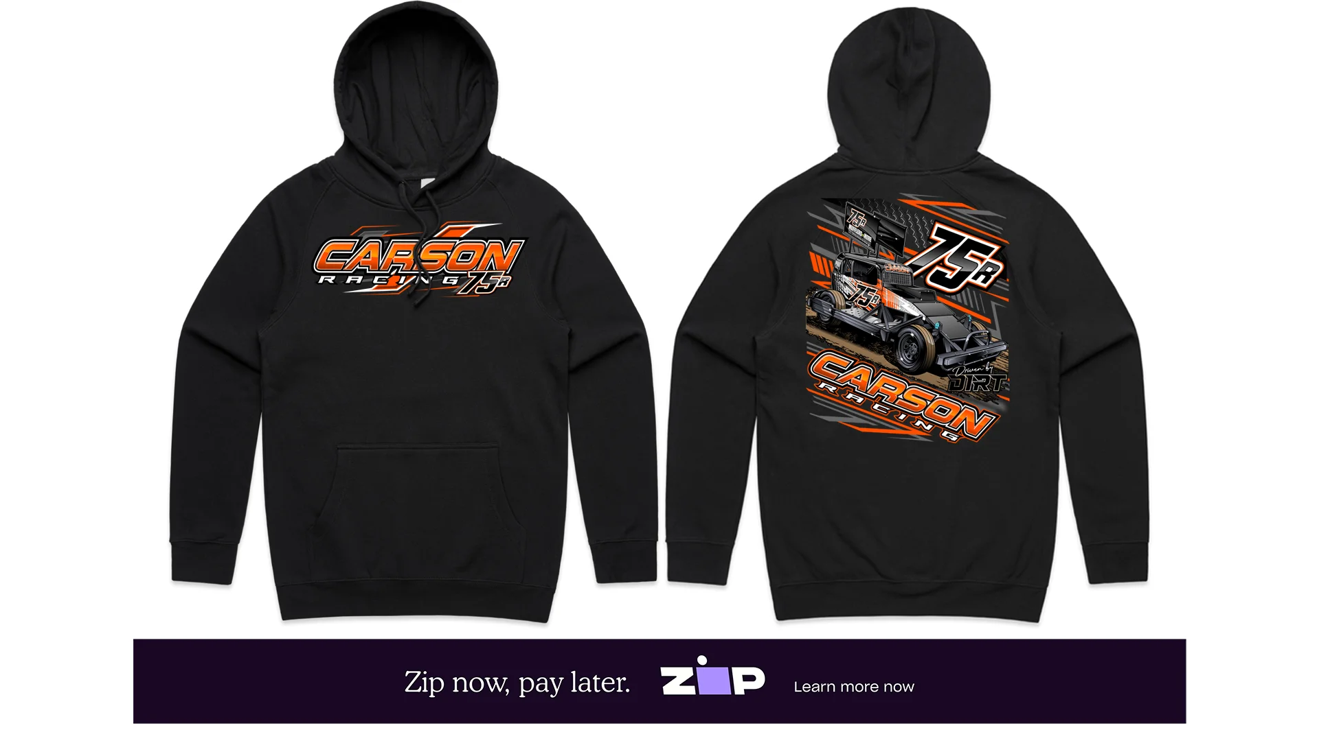 Kids Carson Racing Hoodie