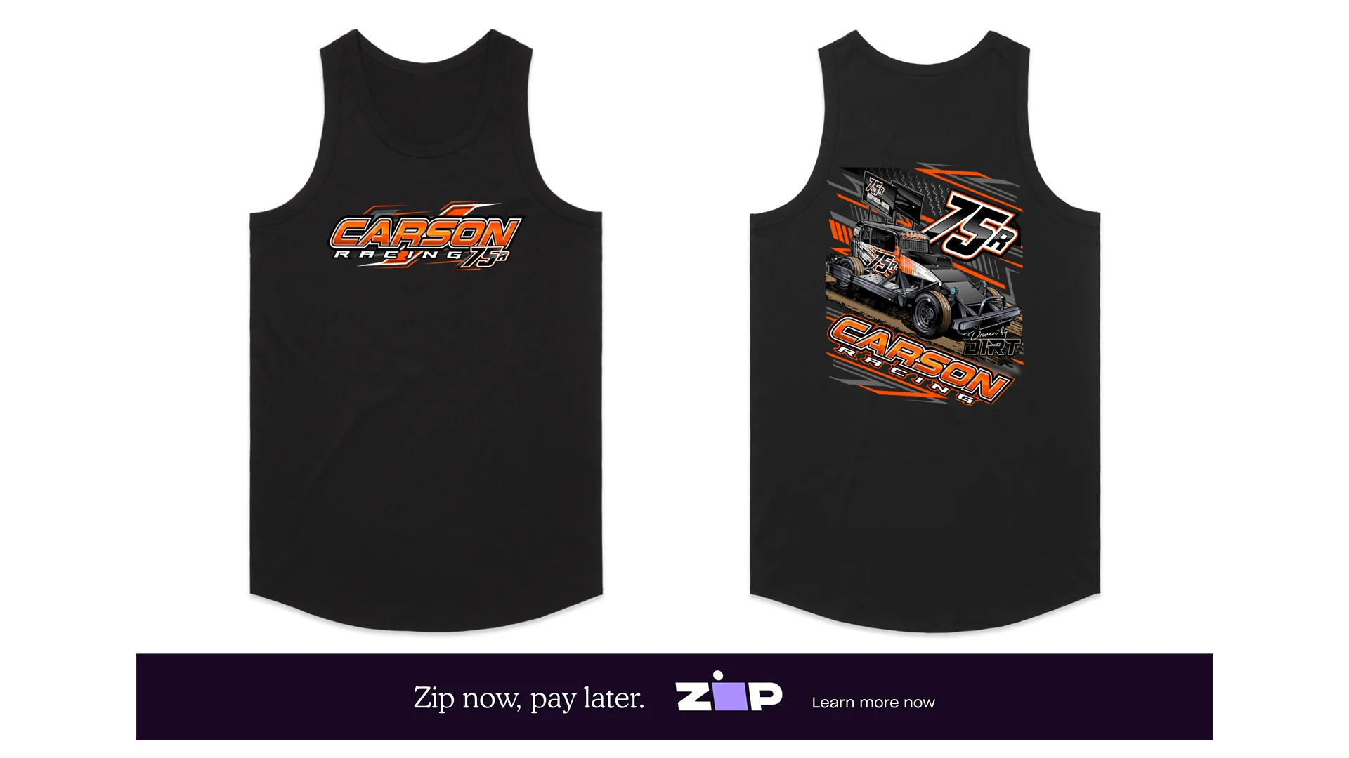 Mens Carson Racing Singlet